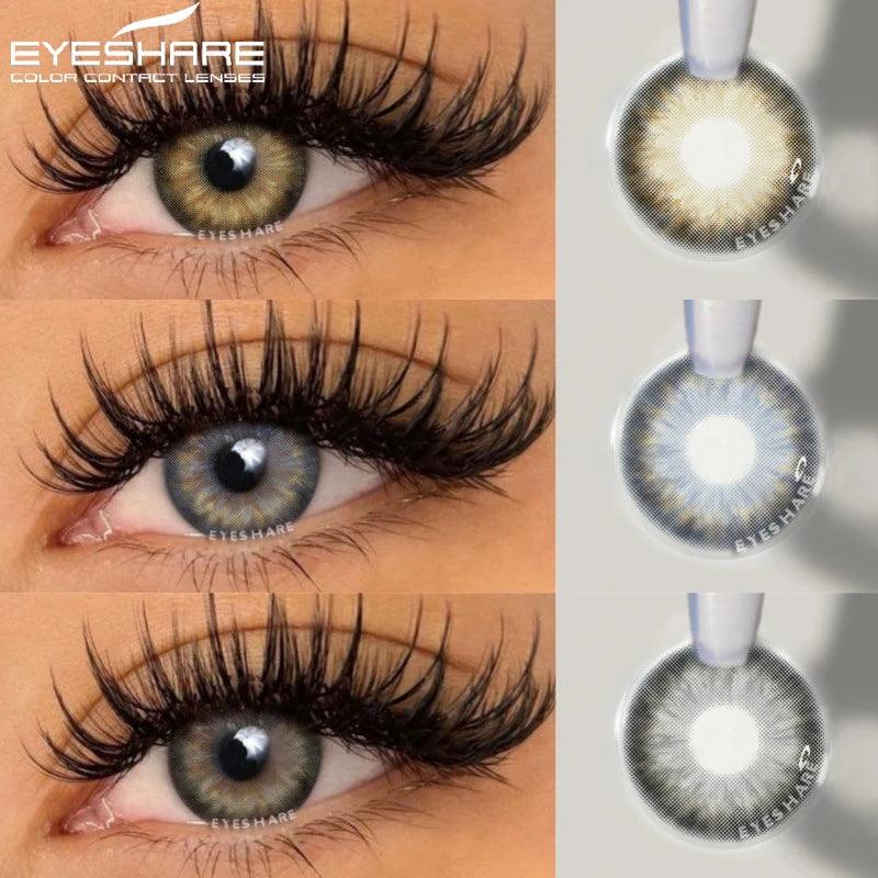 Lentes de Contato Coloridas Natural Eye Colors | 1 Ano de Uso