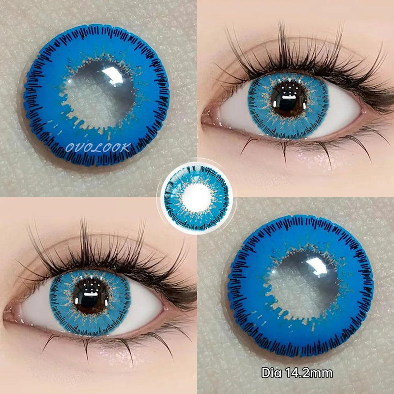 Lentes de Contato Coloridas OvoLook para Fantasia/Cosplay | 1 Ano de Uso