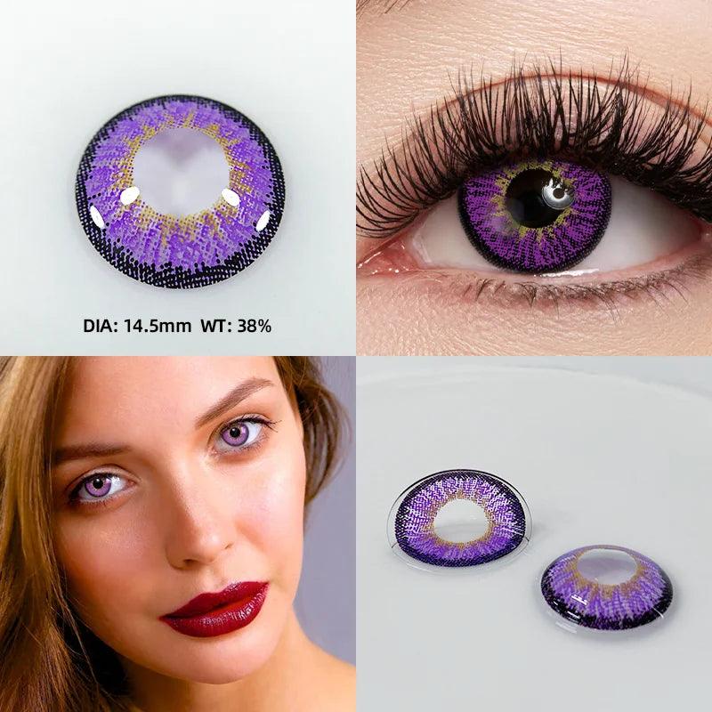 Lentes de Contato Coloridas OVOLOOK para Fantasia Cosplay Halloween I
