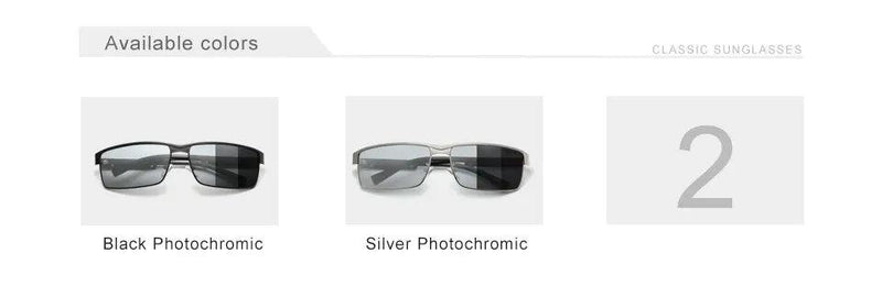 Kit Óculos de Sol Polarizado KINGSEVEN Photochromic | Proteção UV400 Anti-Reflexo