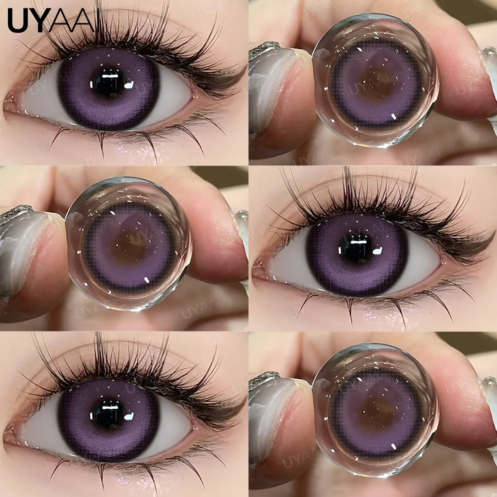 Lentes de Contato Coloridas Novo Estilo Olhos Naturais