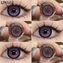 Lentes de Contato Coloridas Novo Estilo Olhos Naturais