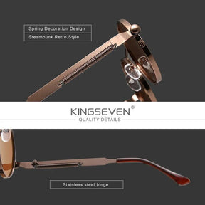 Kit Óculos de Sol Polarizado KINGSEVEN | Proteção UV400