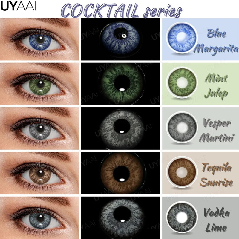 Lentes Coloridas Olhos Atraentes