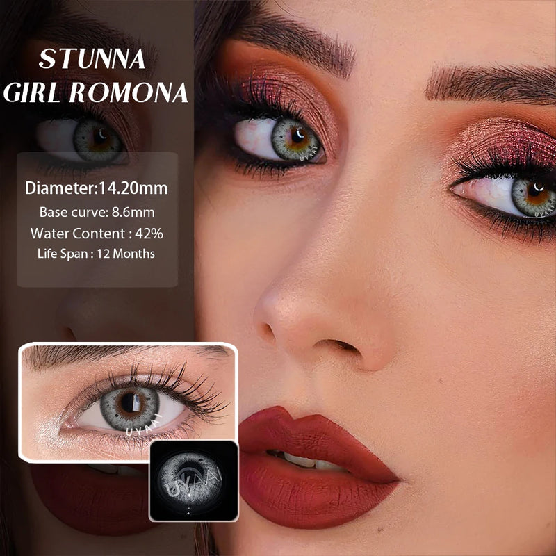 Lentes Coloridas Olhos Atraentes