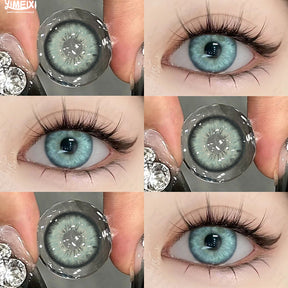Lentes de Contato Coloridas para Miopia Grau -0.00 a -8.00 Natural Eyes