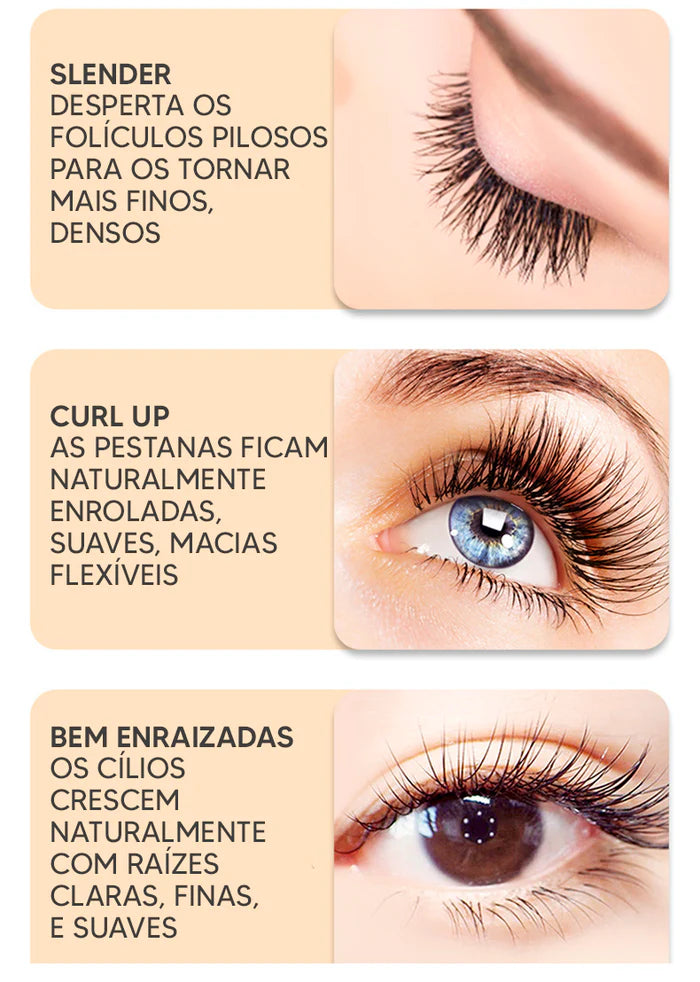 Sérum de Cílios para Tratamento Crescimento Rápido e Natural | Cílios mais grossos e fortes