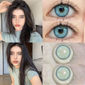 Lentes de Contato Coloridas para Miopia Grau -0.00 a -8.00 Natural Eyes